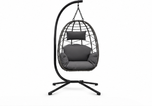 Fauteuil Suspendu sur Pied “Éclipse Zen” – ZenHamac