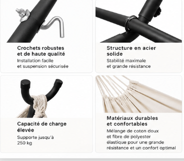 Hamac sur Pied “Zen Horizon” – ZenHamac