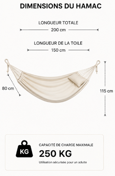 Hamac sur Pied “Zen Horizon” – ZenHamac