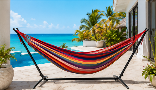 Hamac sur Pied “Sunset Paradise” – ZenHamac