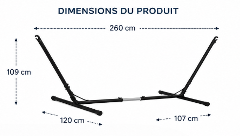 ZenHamac support – Support universel pour hamac