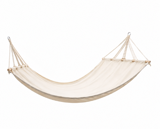enHamac Pure – Hamac avec barres en bois blanc