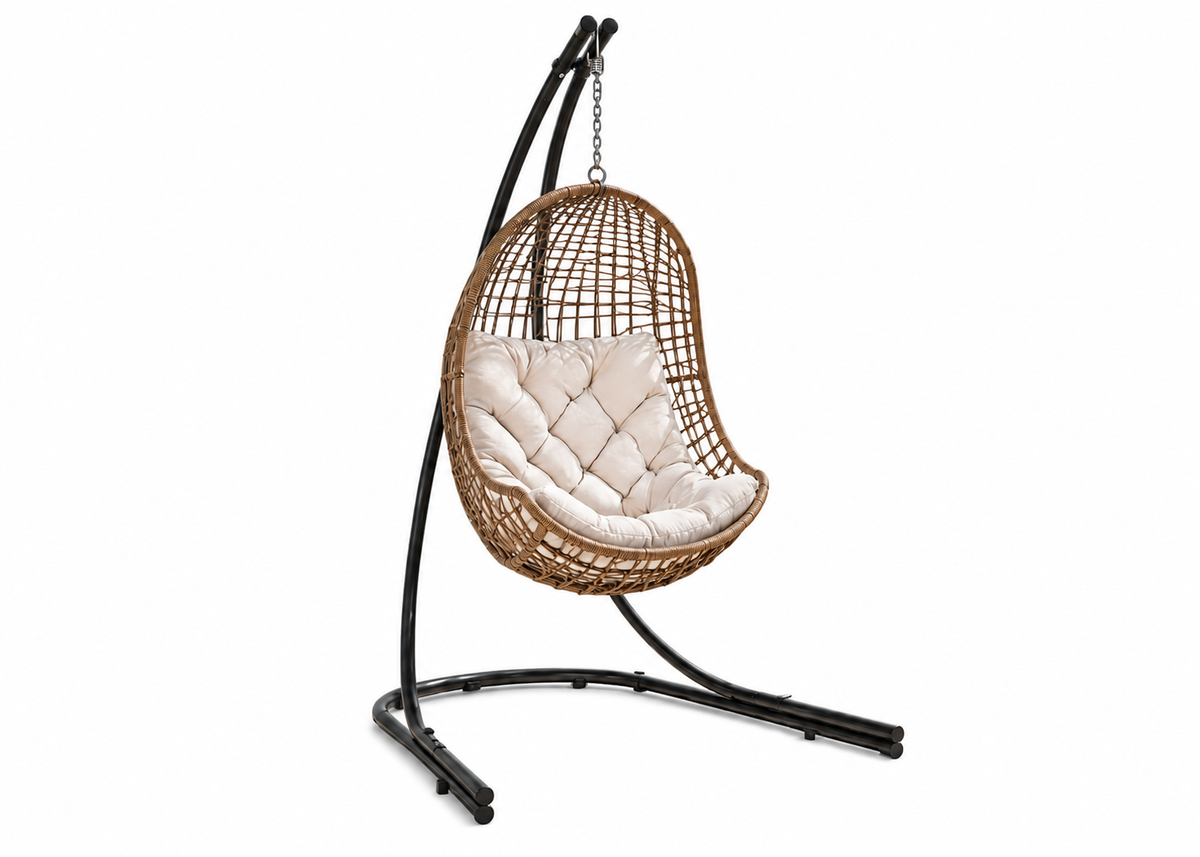 Fauteuil Hamac Suspendu sur Pied Enveloppant – ZenHamac