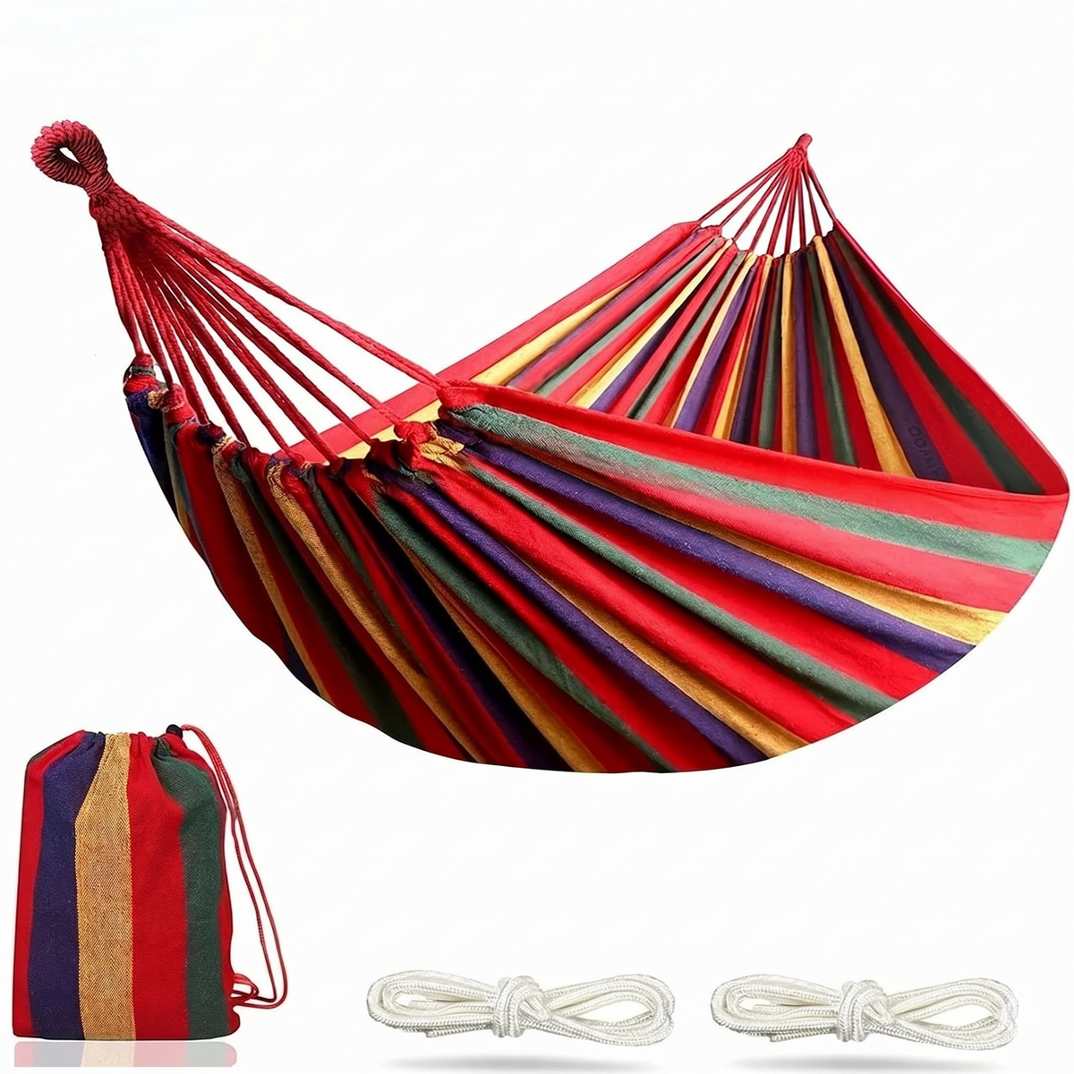 Hamac classique léger nomade détail trame coton – ZenHamac