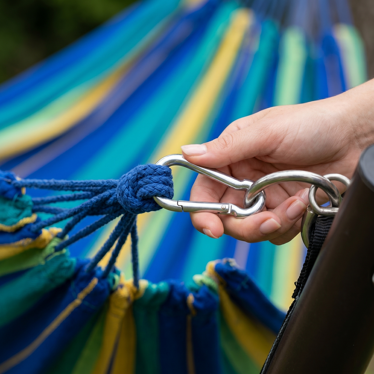 Hamac Suspendu Coloris Océan – ZenHamac